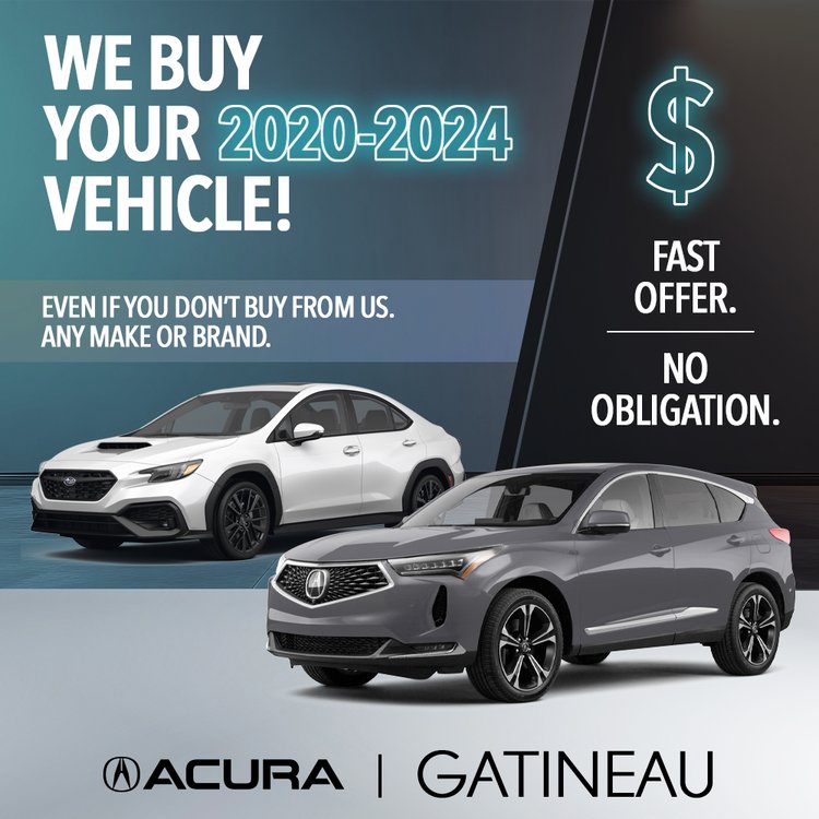 Gatineau acura promo mars RACHAT EN