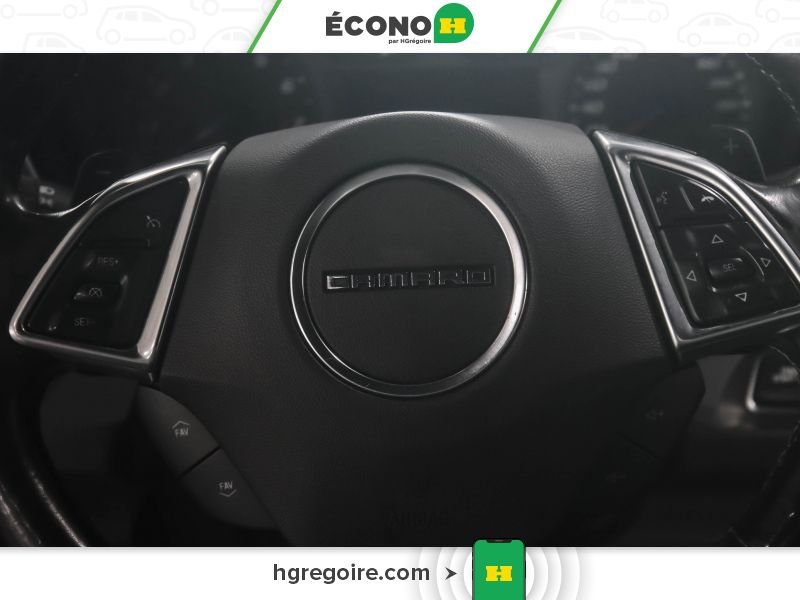 Chevrolet Camaro 821083 | 1LT CONVERTIBLE BLUETOOTH CAMÉRA MAGS 2017 Noir Laval - photo #13