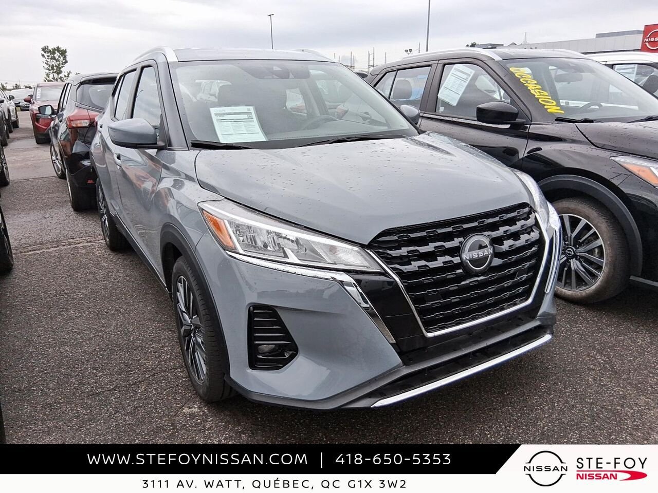 Nissan Kicks SV TA 2024 Gris Ste-Foy - photo #0