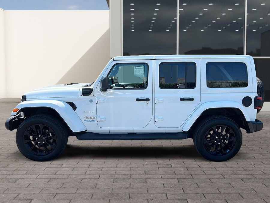 2022 Jeep WRANGLER 4XE UNLIMITED COLD WEATHER GROUP 2022 White