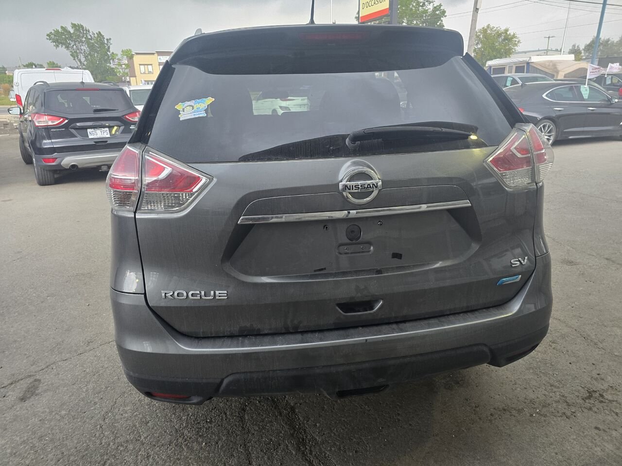 2014 Nissan Rogue Grey  - photo #3