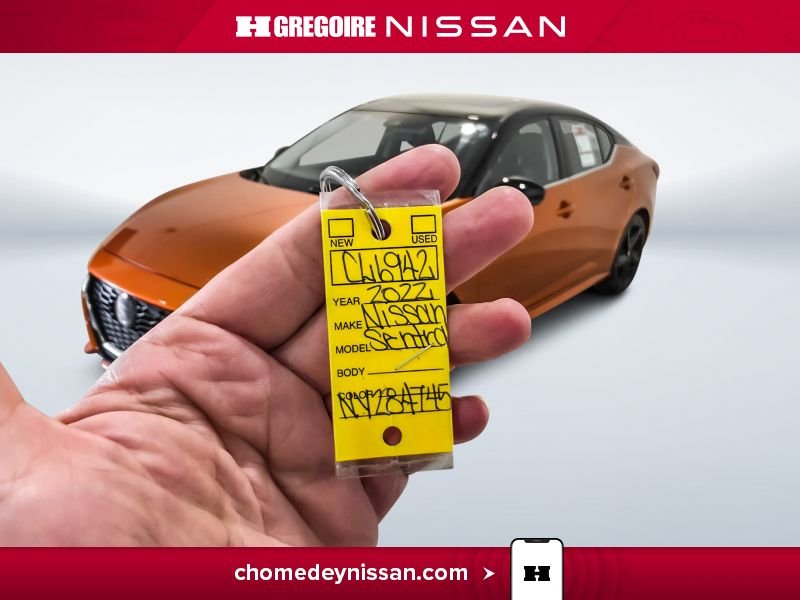 Nissan Sentra CL6942 | SR * Mag * Toit * Caméra * Cuir à partir 2.99% 2022 Orange Laval - photo #29