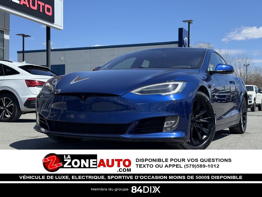 Tesla Model S LONG RANGE PLUS 2020 2020 Bleu