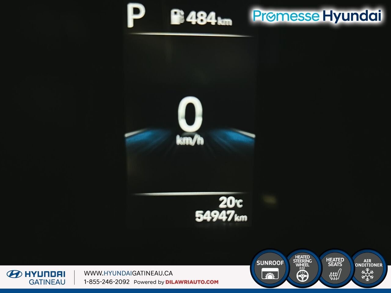Hyundai Elantra Preferred*** toit ouvrant , sieges chauffants, voulant chauffant *** 2022 BLEU AZURE Ottawa & Gatineau - photo #12
