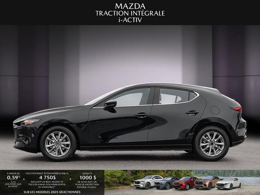 Mazda Mazda3 Sport 2025 2025 Noir de jais mica