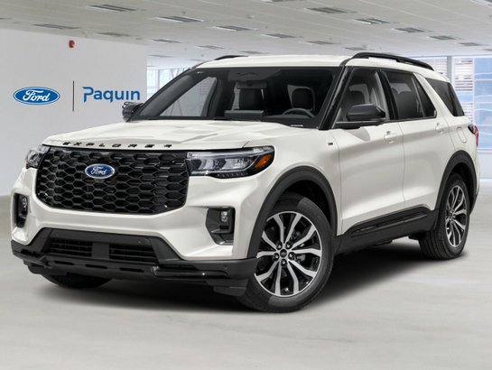 2026 Ford Explorer 2026 Star White Metallic Tri-Coat
