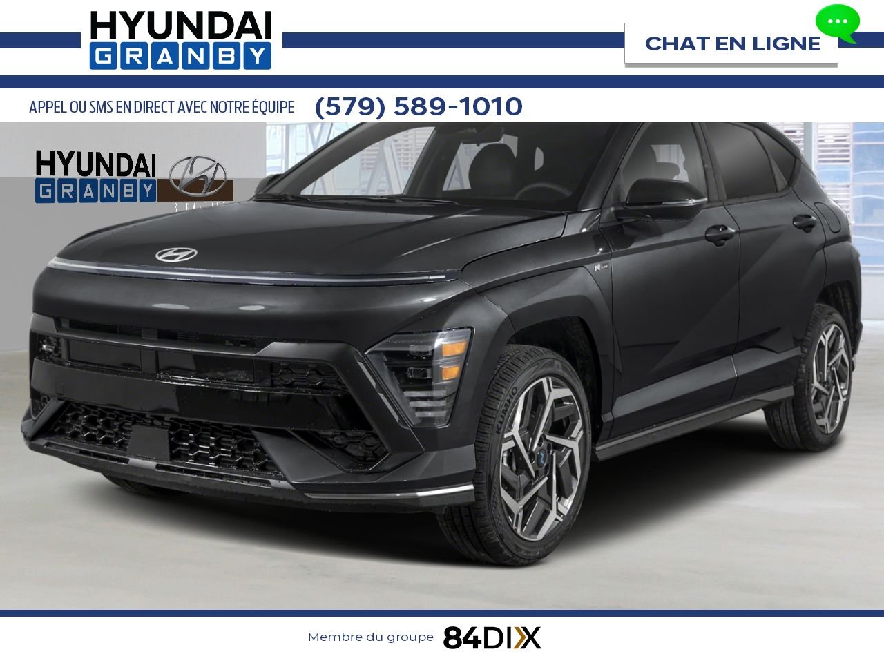 HYUNDAI Kona 2026 Noir abysse Granby - photo #0