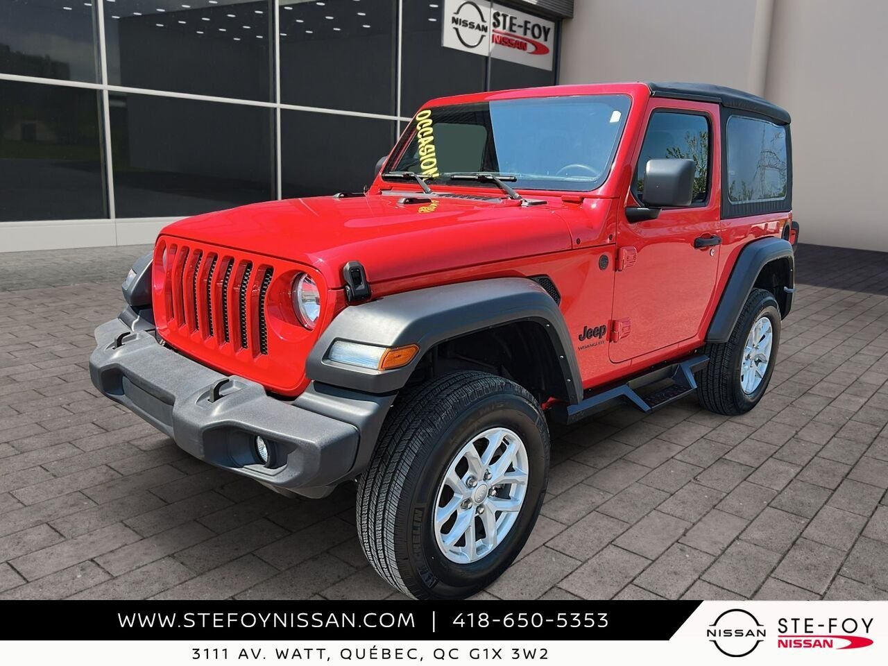 2023 Jeep Wrangler SPORT Red Ste-Foy - photo #0