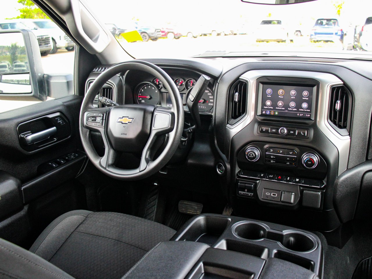 2024 Chevrolet Silverado 2500HD 4WD Crew Cab 159 Custom White Sherwood Park - photo #28