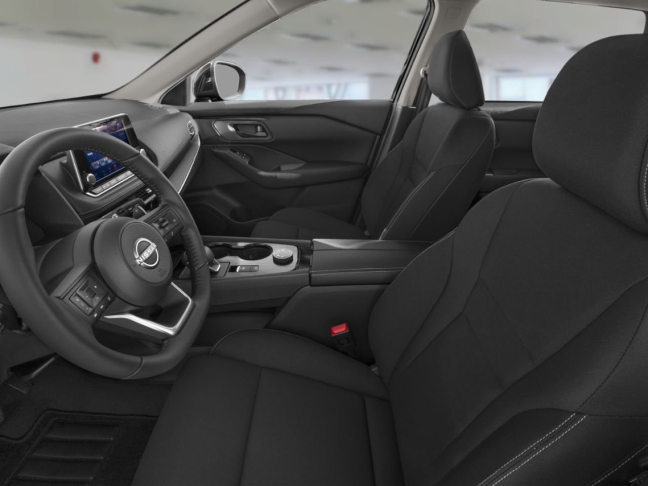 NISSAN Rogue ROGUE S 2026 Blanc Everest nacré triple couche Châteauguay - photo #7