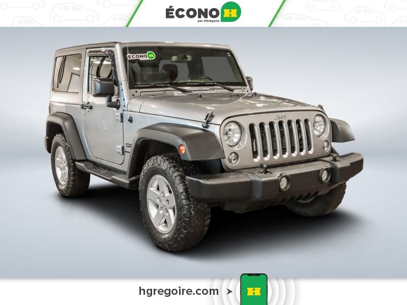 2018 Jeep Wrangler Grey Blainville - photo #0