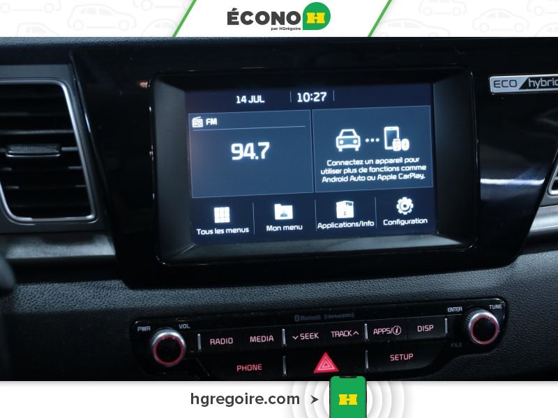 Kia Niro 821644 | L AUTO A/C GR ELECT MAGS 2018 Blanc Laval - photo #15