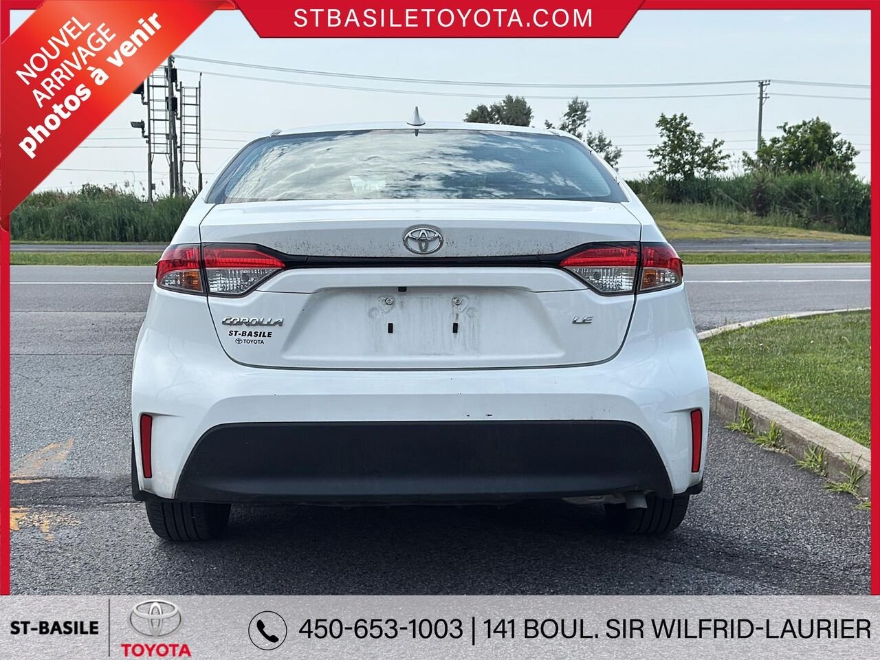 Toyota COROLLA 2024 Blanc Saint-Basile-le-Grand - photo #2