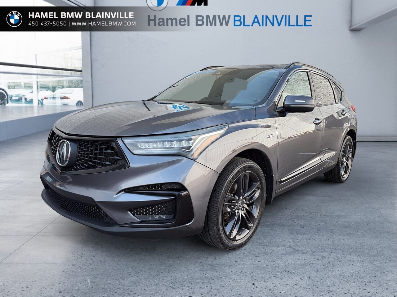 Silver 2019 Acura RDX SUV / Crossover All-Wheel Drive Automatic