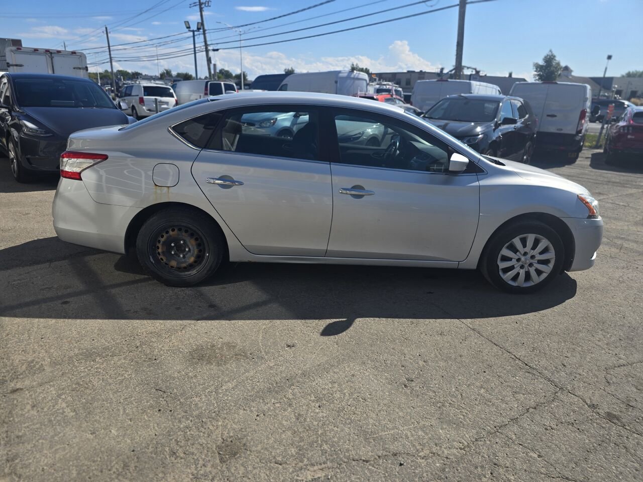 2013 Nissan Sentra Grey  - photo #5