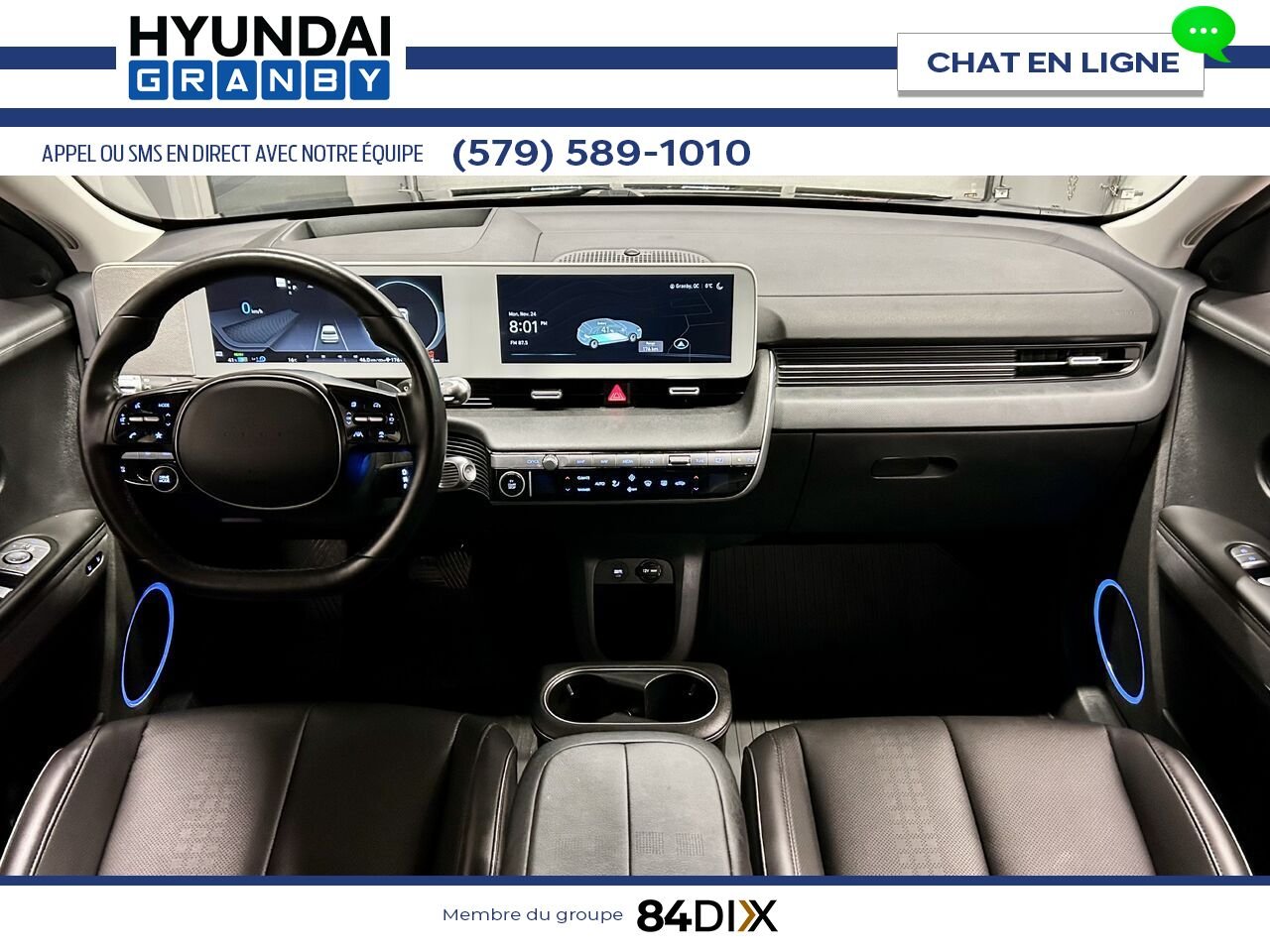 Hyundai IONIQ 5 2023 Noir Granby - photo #13