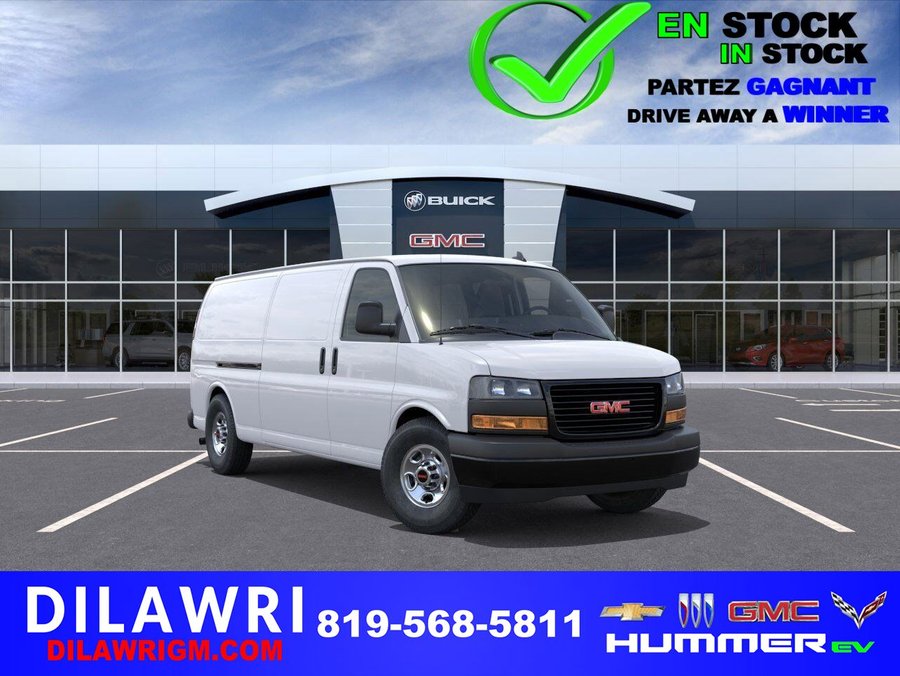 2025 GMC Savana Cargo Van 2025 Summit White
