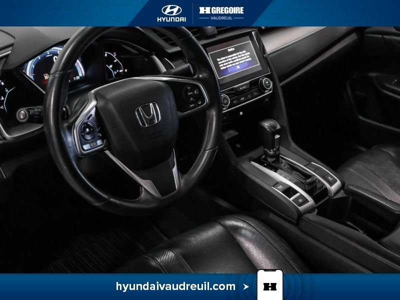2016 Honda Civic White Blainville - photo #15