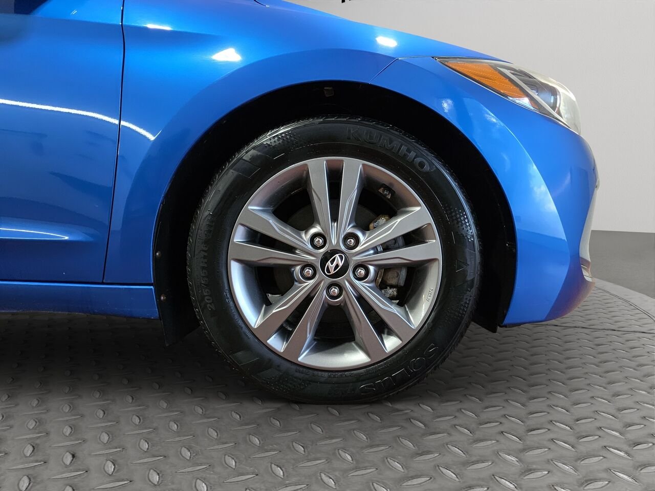 Hyundai Elantra Berline 4 portes, boîte automatique, GL, volant chauffant, caméra de recul 2017 Bleu Val-David - photo #24