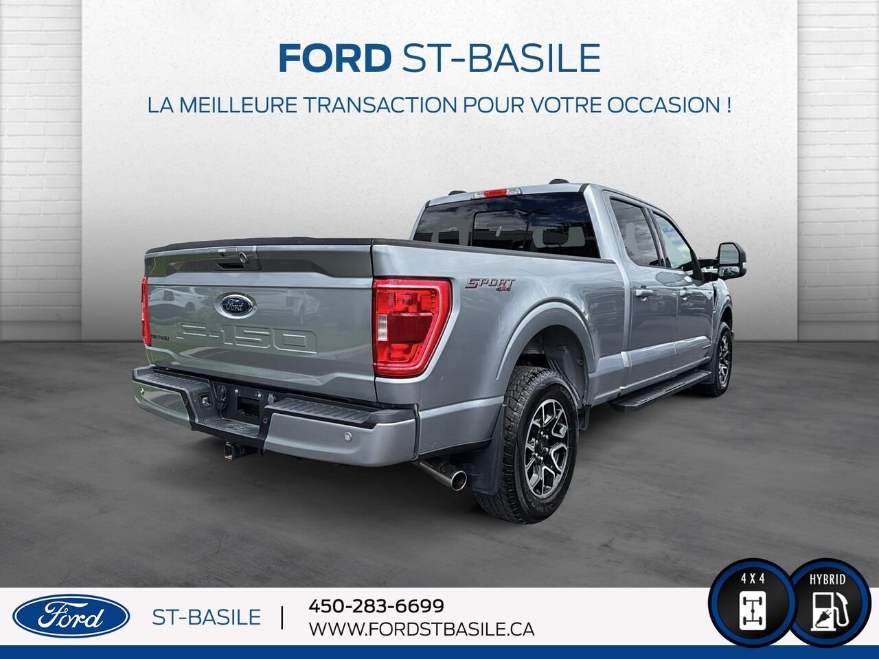 Ford F-150 2023 Argent Saint-Basile-le-Grand - photo #7