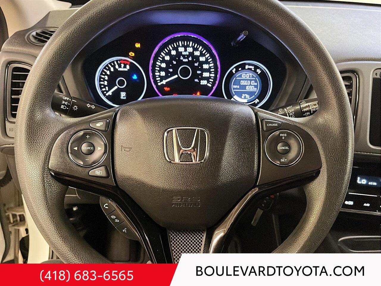 2018 Honda HR-V 100072B-81 | LX White Québec - photo #9
