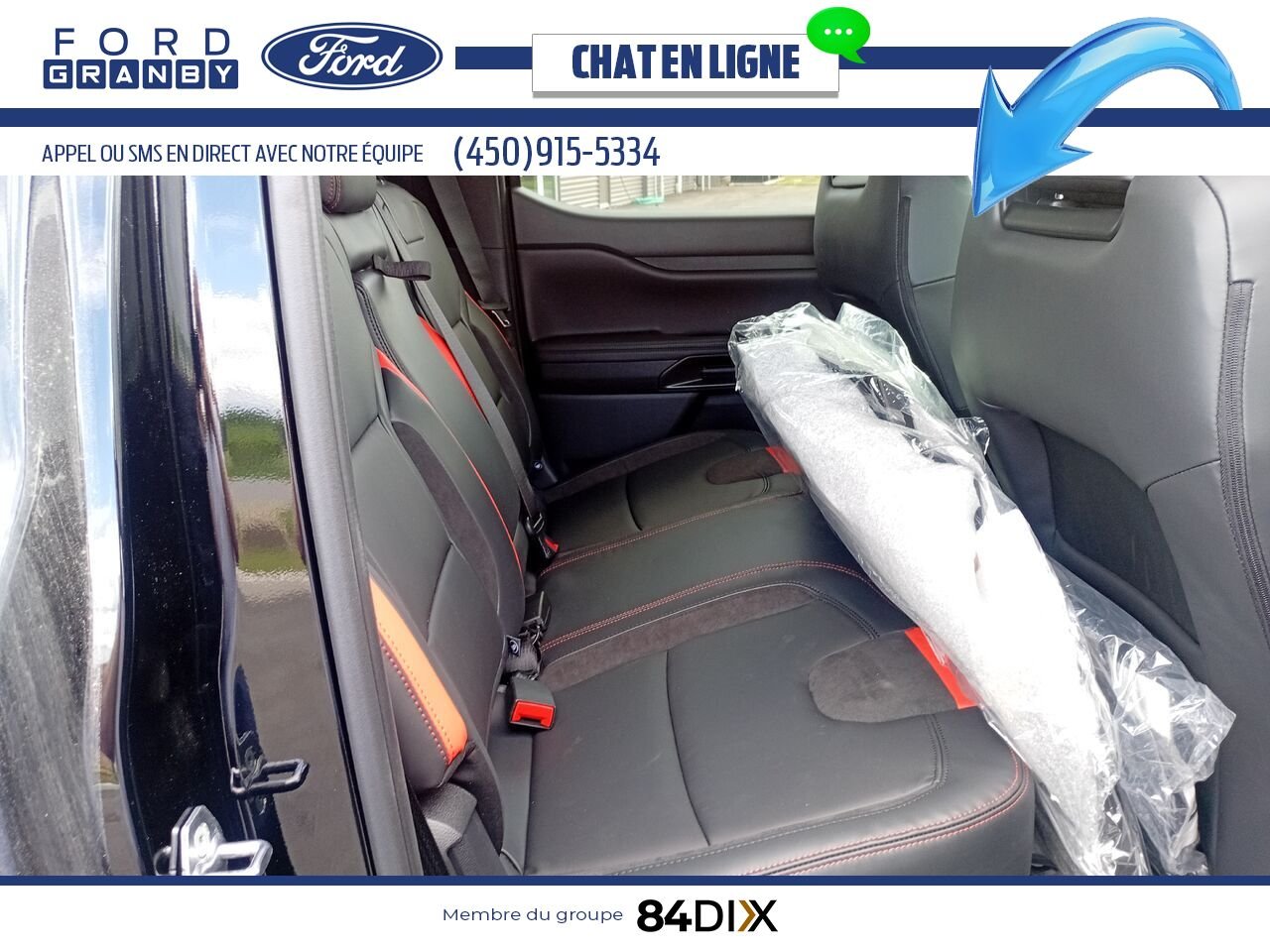 2024 Ford RANGER Black Granby - photo #35