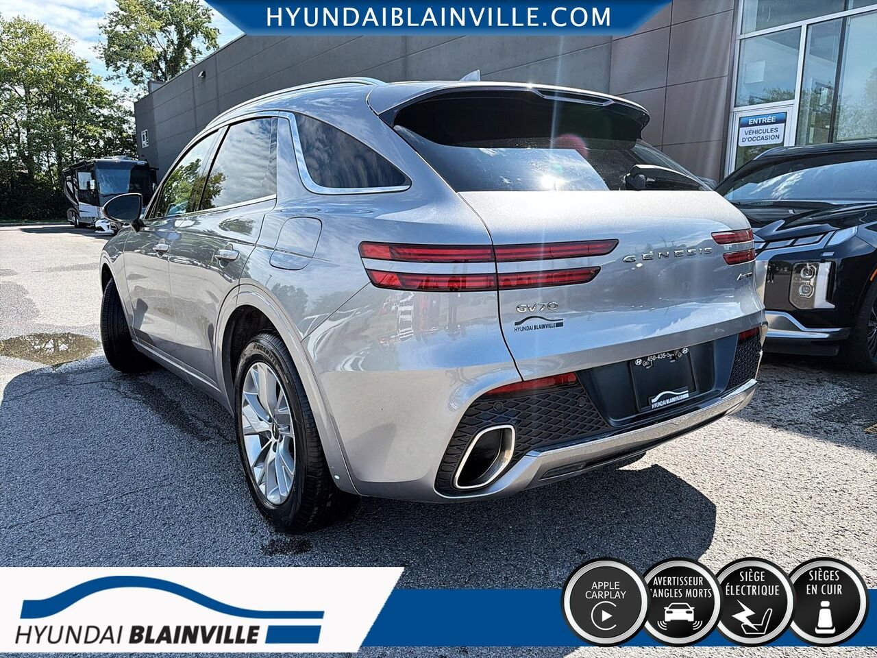 2022 Genesis GV70 Silver Blainville - photo #5