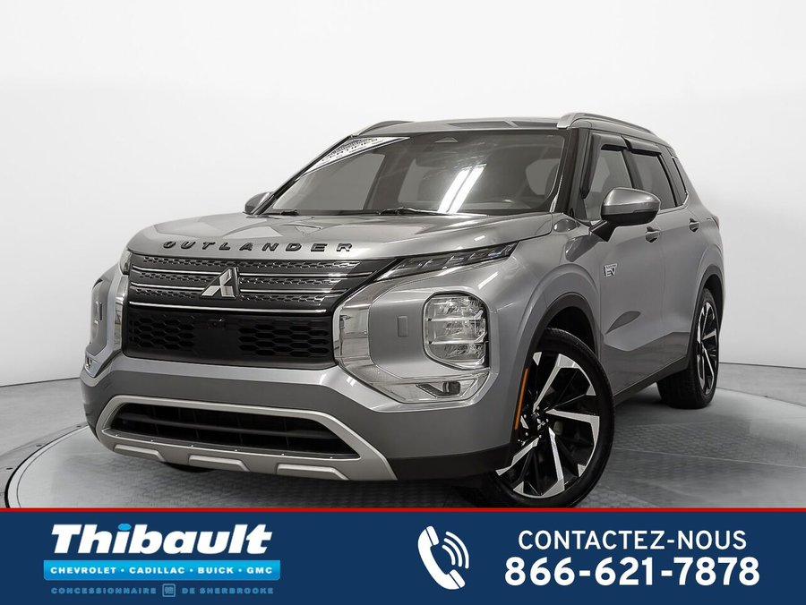 Mitsubishi OUTLANDER PHEV SEL S-AWC 7 Places Toit Pano 2024 Gris