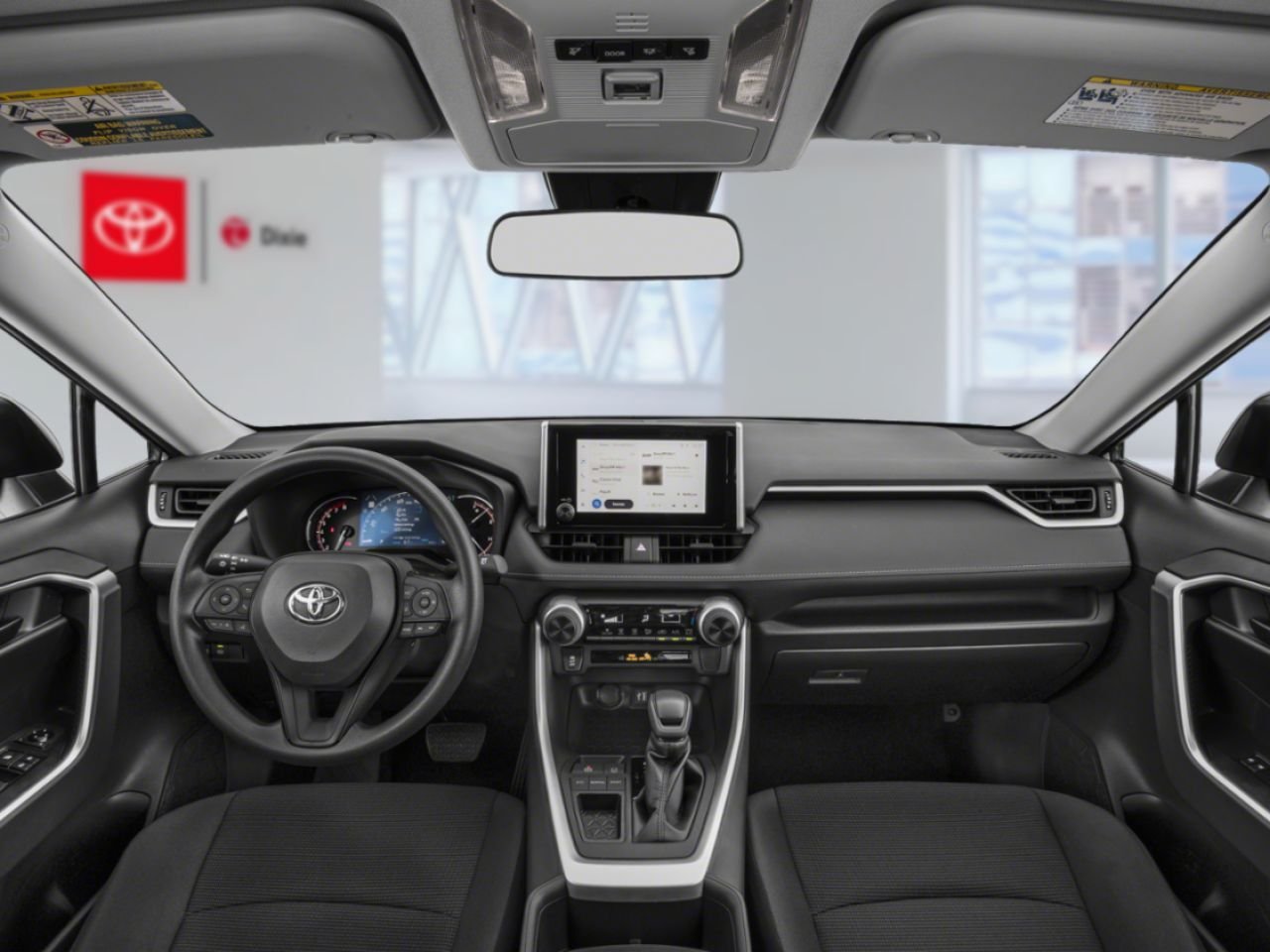 2023 Toyota RAV4 LE AWD / CLEAN CARFAX / HEATED SEATS / TOYOTA SAFETY SENSE / CARPLAY AND ANDROID AUTO Silver Mississauga - photo #12
