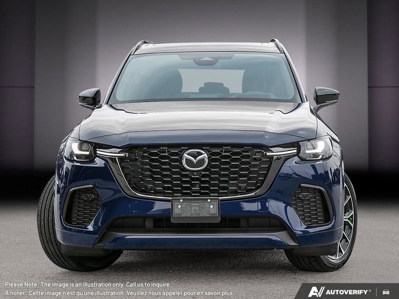 Mazda CX-70 hybride rechargeable JM3KJDHA3T1211371 2026 Bleu cristal foncé mica Mirabel - photo #1