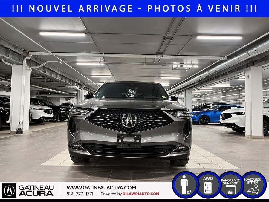 Acura MDX *** CLEAN CARFAX + BAS KILOMÉTRAGE *** 2024 Gris