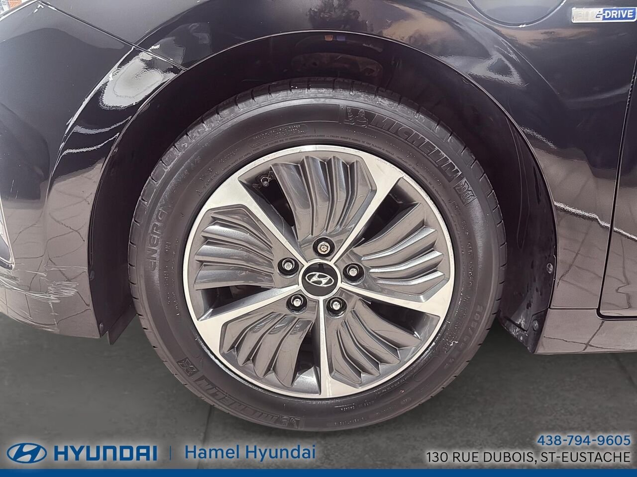 Hyundai Ioniq hybride rechargeable 2020 Noir Saint-Eustache - photo #5