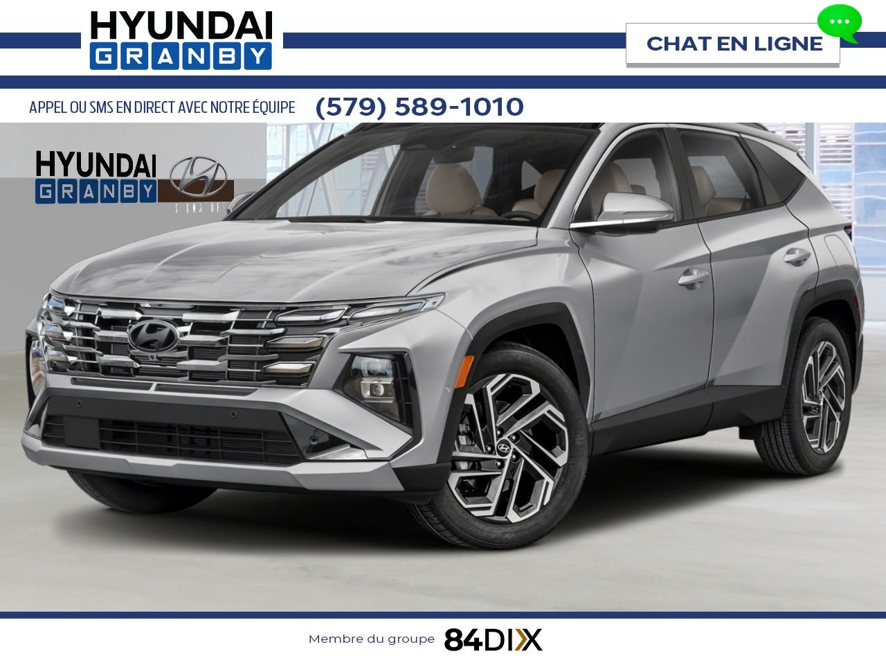 HYUNDAI Tucson 2026 Argent miroitant Granby - photo #0