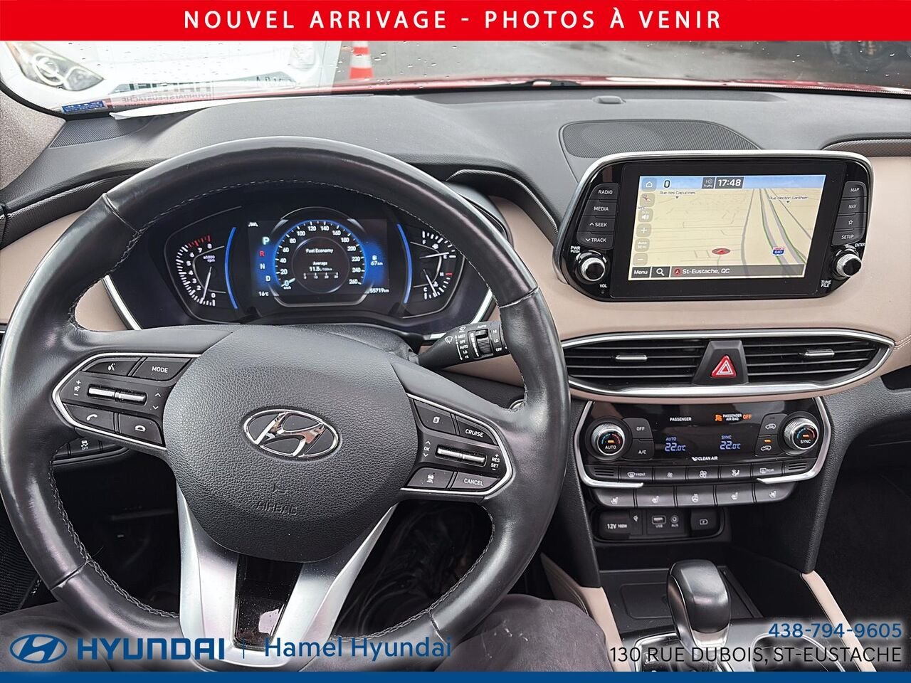 Hyundai Santa Fe 2019 Rouge Saint-Eustache - photo #7