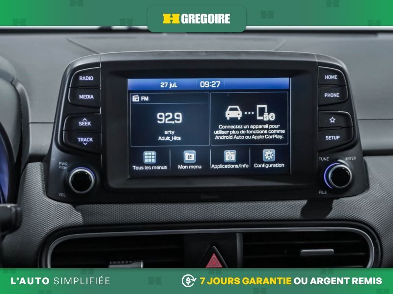 Hyundai Kona 820306A | Preferred AWD AUTO AC MAGS CAM RECULE BLUETOOTH 2021 Noir Laval - photo #19