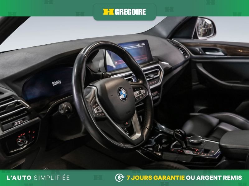 BMW X3 2022 Noir Laval - photo #8