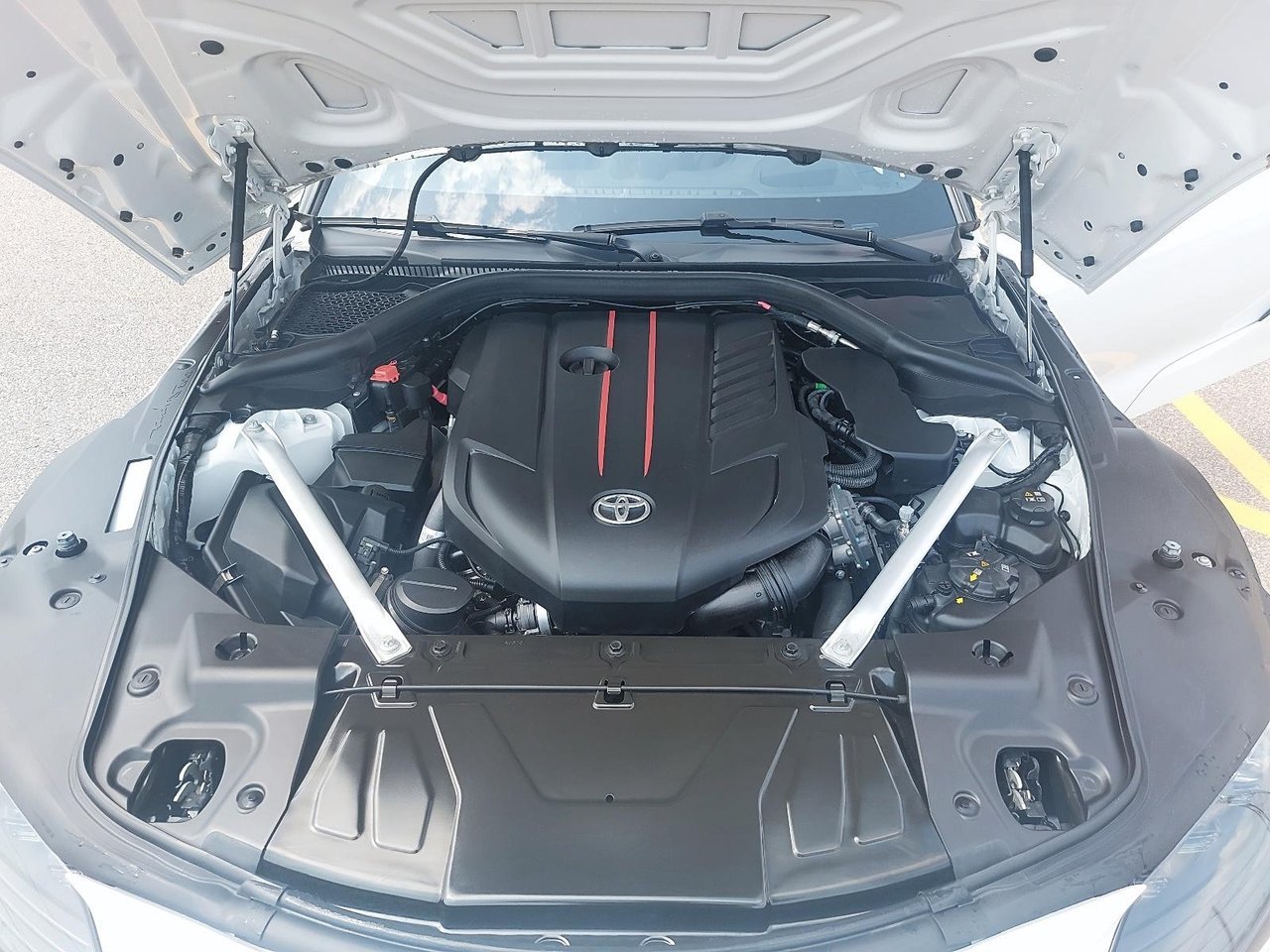Toyota GR Supra NIV WZ1DB0G08PW059775 2023 Blanc Baie-Comeau - photo #7