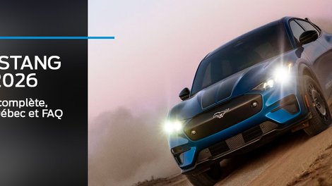 Ford Mustang Mach‑E 2026 : fiche technique complète, guide hiver au Québec et FAQ