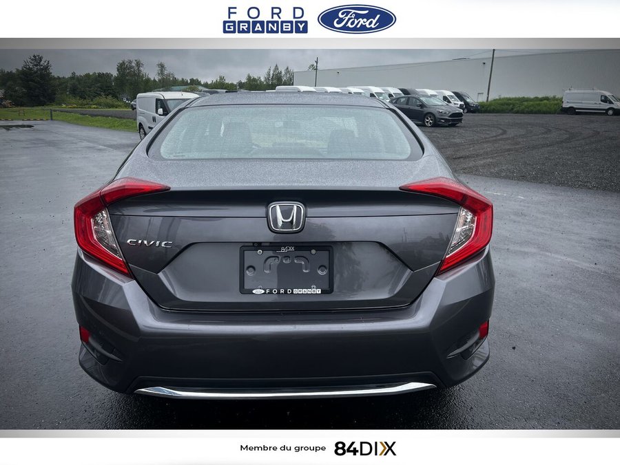 Honda Civic Berline EX CVT 2019 Noir