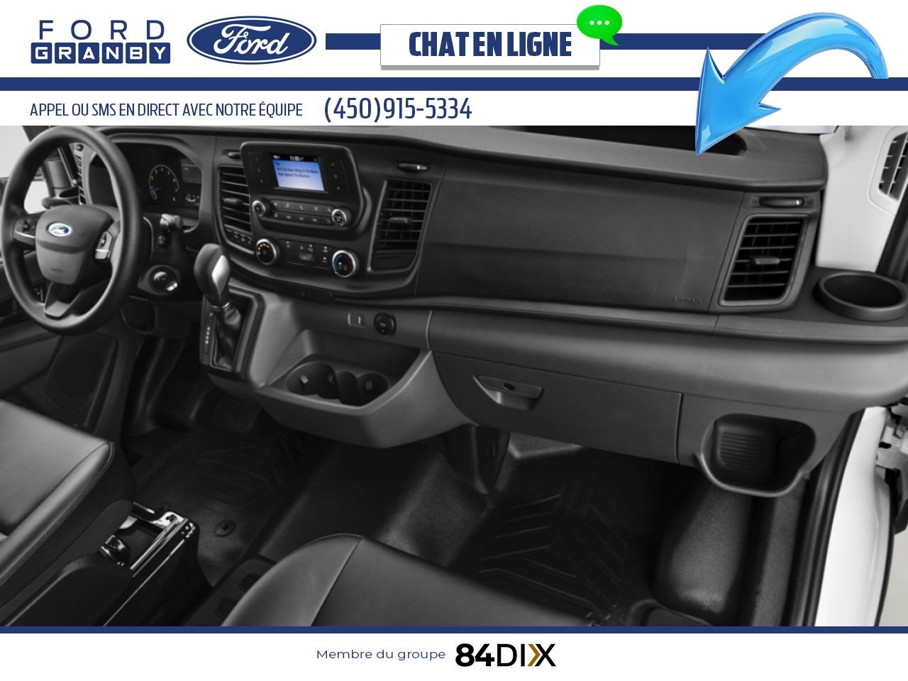 2025 Ford Transit Cargo Van Oxford White Granby - photo #4
