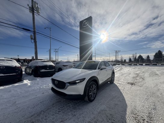 2024 Mazda CX-30 GS | AWD | AUTO | MAGS | CAM DE RECUL White