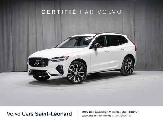 2025 Volvo XC60 B5 PLUS DARK CLIMAT MAGS 20PO White
