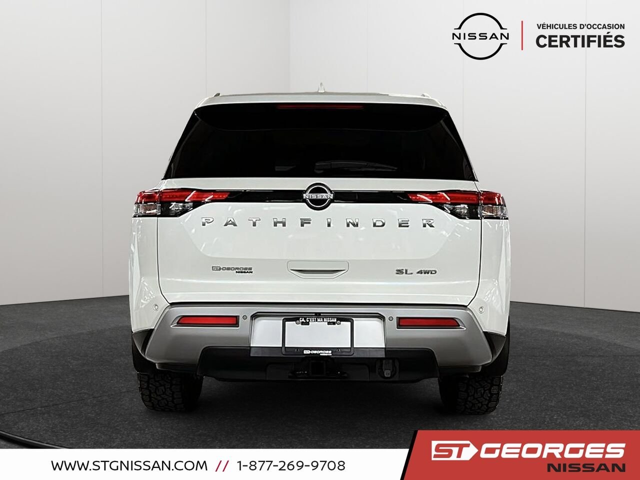 Nissan Pathfinder 2023 Blanc Saint-Georges - photo #2