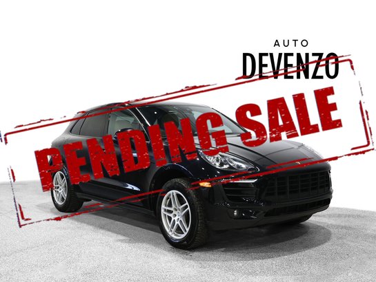 2018 Porsche Macan 2018 Black