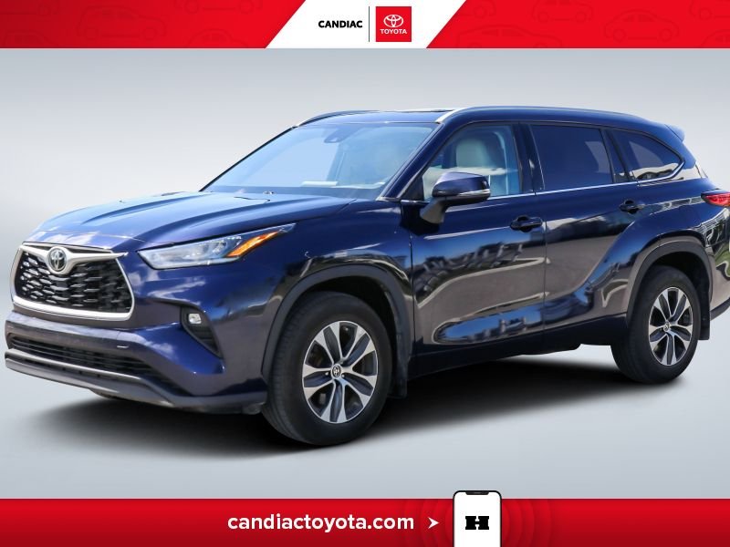 Toyota Highlander 2022 Bleu Blainville - photo #2
