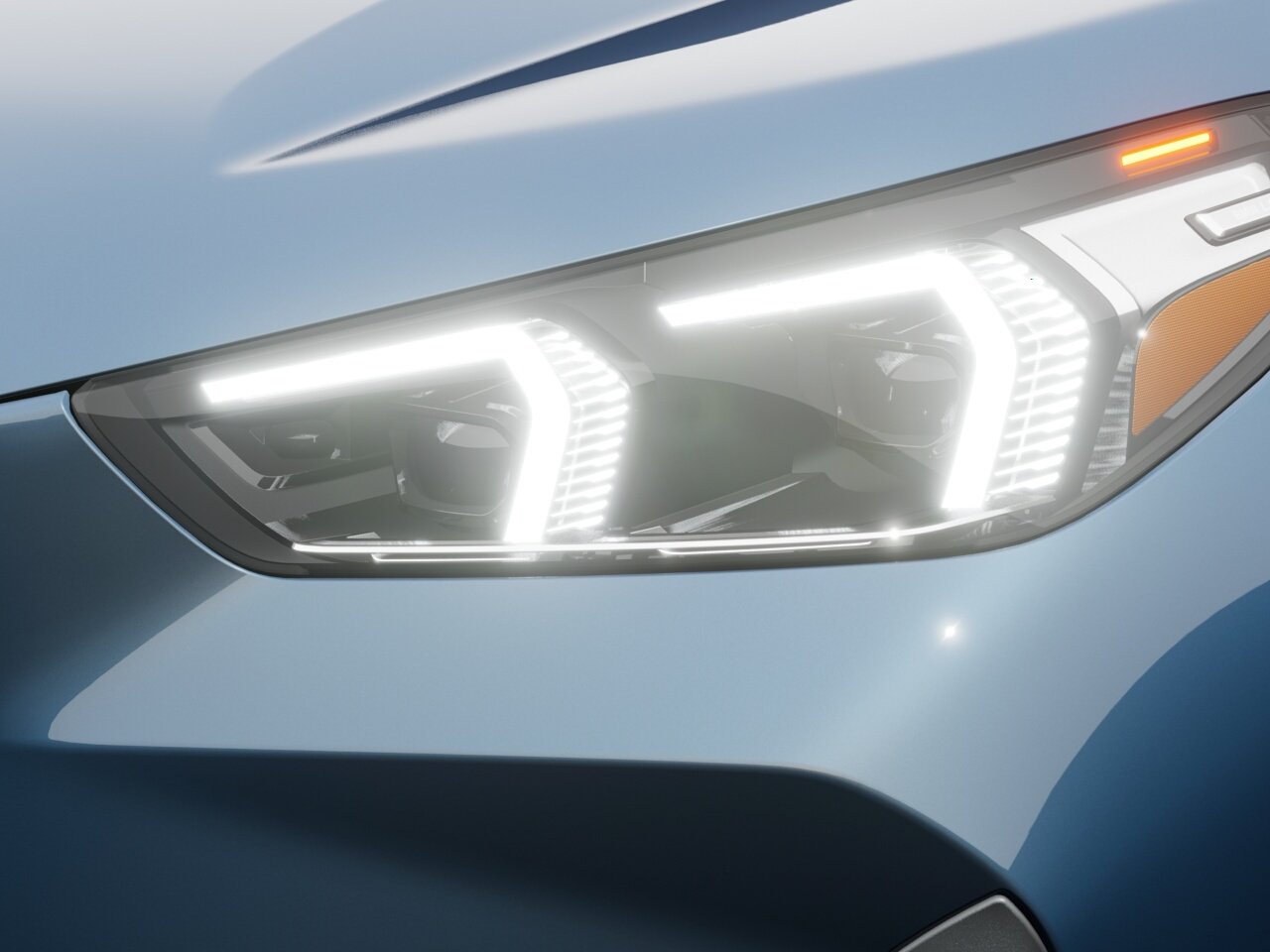 2026 BMW X1 xDrive28i Frozen Portimao Blue Metallic Blainville - photo #5