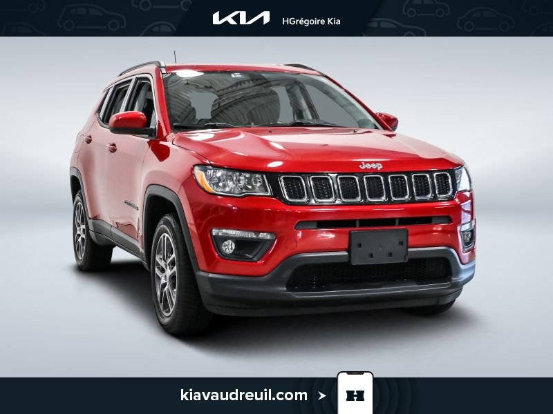 Jeep Compass KW7879 | ***AWD / CAMERA RECUL / NAVI / CUIR / MAGS*** 2018 Rouge Laval - photo #0