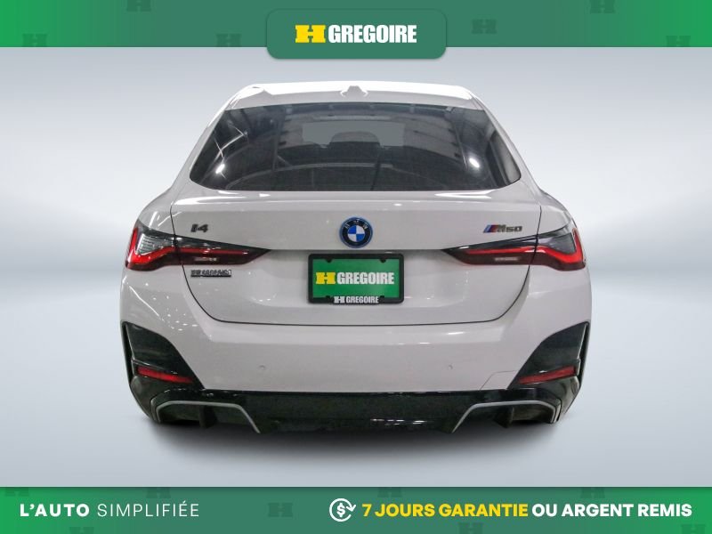 BMW i4 2023 Blanc Laval - photo #5