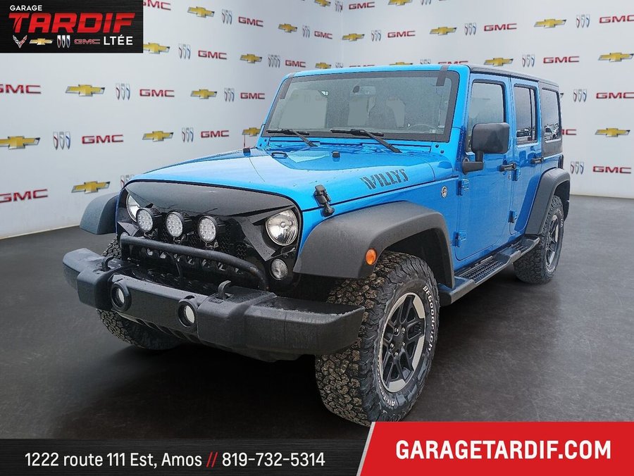 JEEP WRANGLER UNLIMITED 2016 2016 Bleu