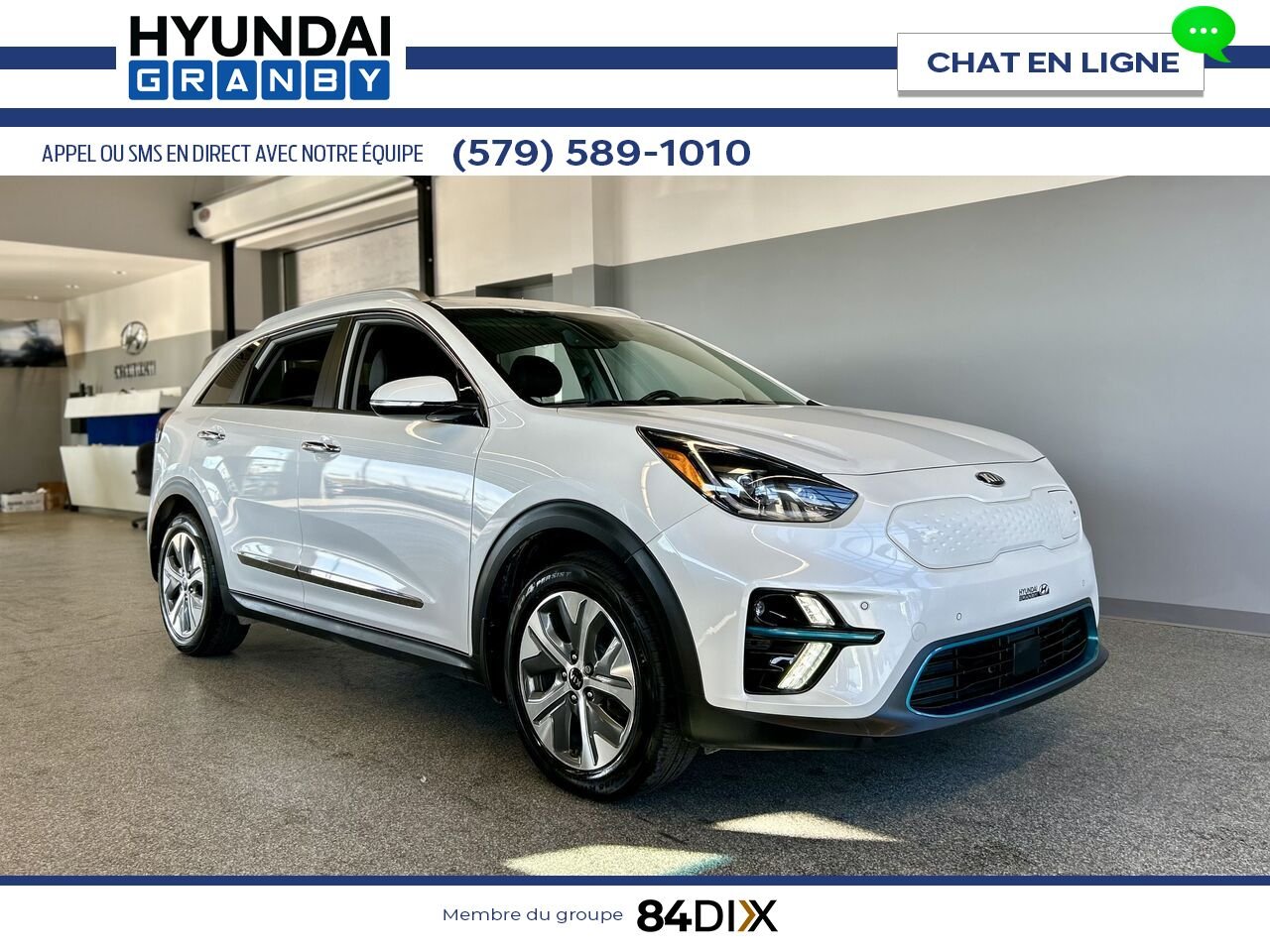 Kia Niro électrique 2019 Blanc Granby - photo #0